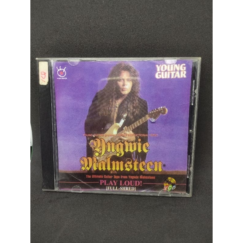 VCD YINGWIE MALMSTEEN The Ultimate Guitar tape from yngwie maltmesteen