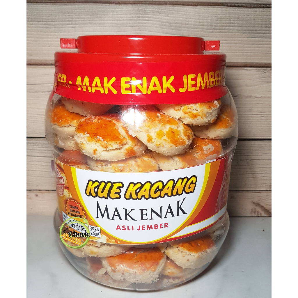 

Kue Kacang Toples - kucang - kue kering kacang 900gr - kue kering toplesan - kue lebaran MAK ENAK