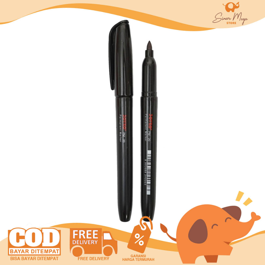 

Joyko Permanent Marker PM 20/ Spidol Permanent