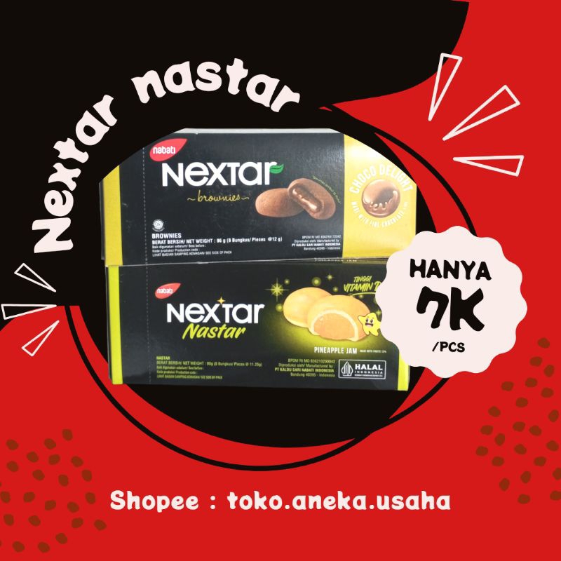 

NEXTAR NASTAR, NEXTAR BROWNIES BOX ISI 8