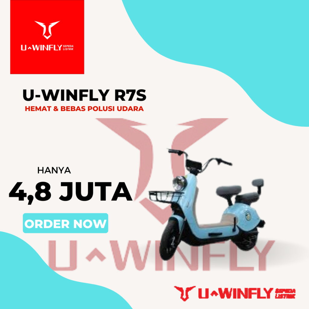 Sepeda Listrik Uwinfly R7S