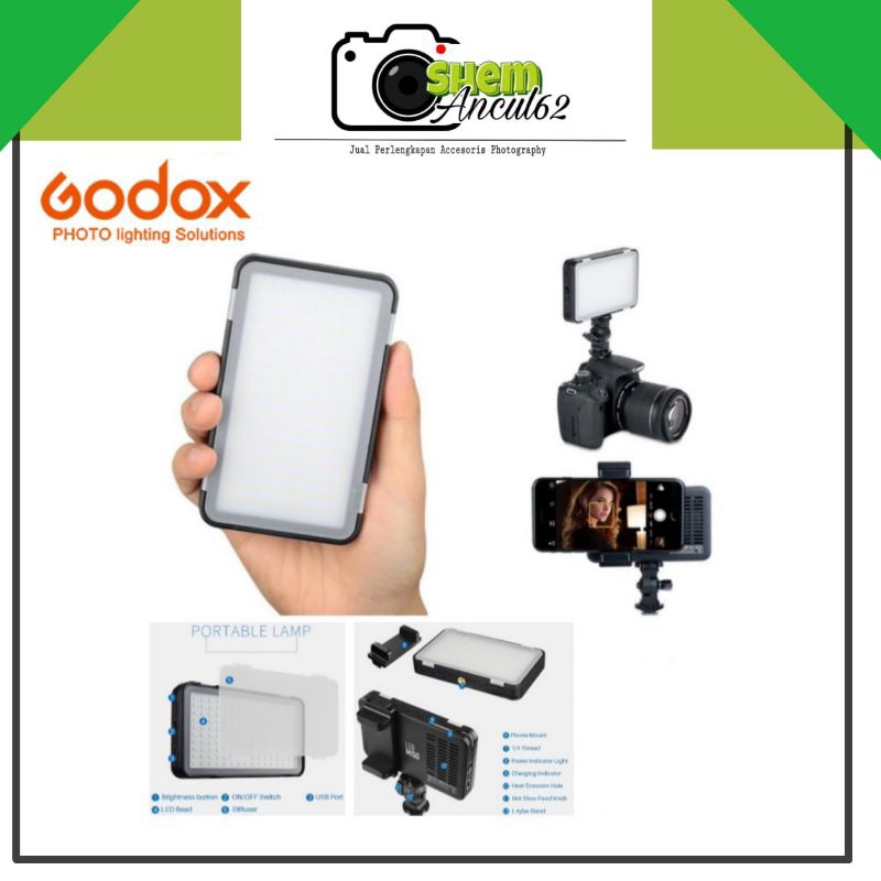 led godox m150 LED Godox M150 Video Light Vlog Smartphone Mirorless DSRL