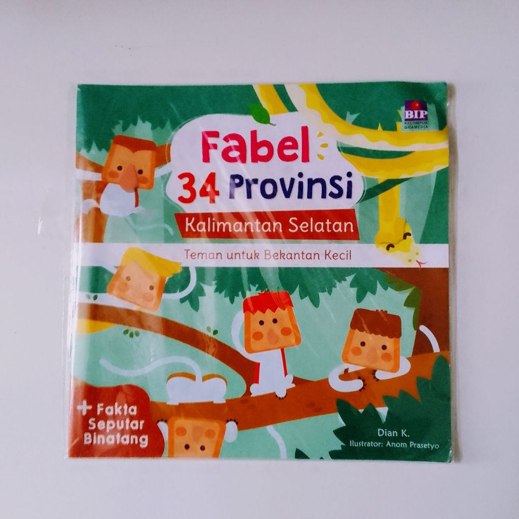 Buku fabel 34 provinsi kalimantan selatan