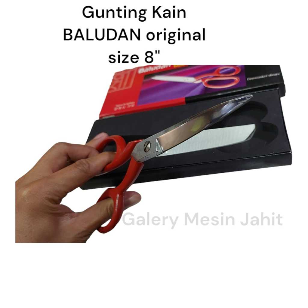 

Alat potong - Gunting potong kain tailor - gunting bahan kain - Baludan size 8 inchi