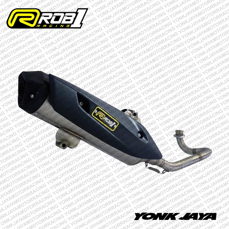 KNALPOT PCX 150 STD COVER ENDCUP V ROB1