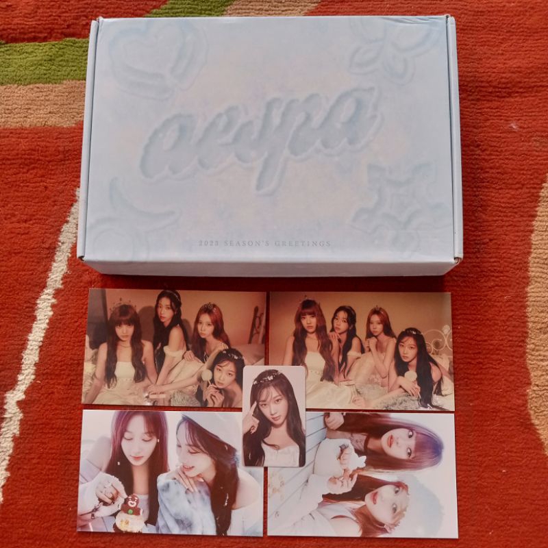 [READY STOCK] AESPA 2023 SEASON GREETING Sharing (Karina, Winter, Giselle, Ningning)