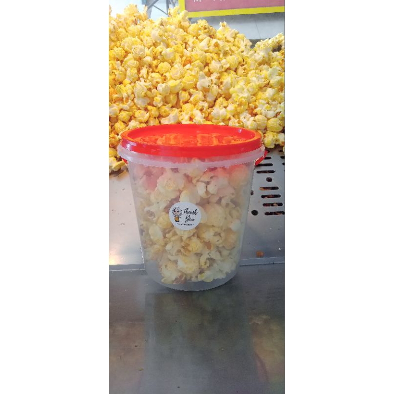 

pop corn rasa manis dan asin toples uk 1liter