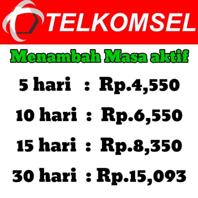 Menambah masa aktif kartu telkomsel, tambah masa aktif kartu telkomsel termurah