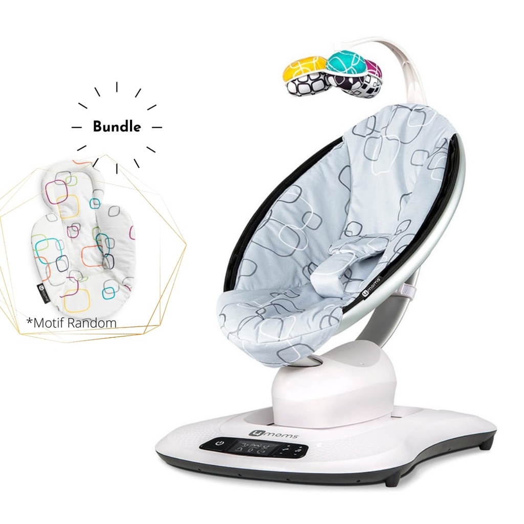 Bouncer Mamaroo 4moms Multicolor Plush / Swing Baby / Ayunan Bayi - 4MOMS MAMAROO 4.0