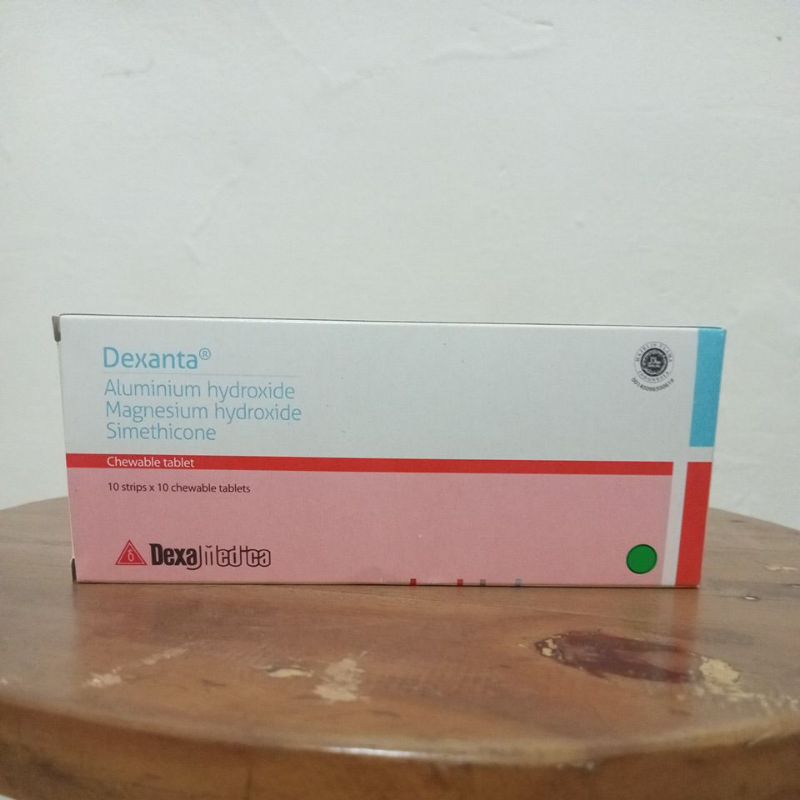 Dexanta 10 strip 10 tab kunyah