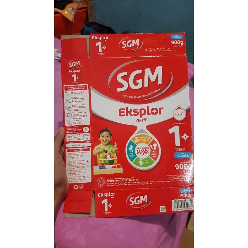Dus Bekas Susu SGM Cerelac Sun