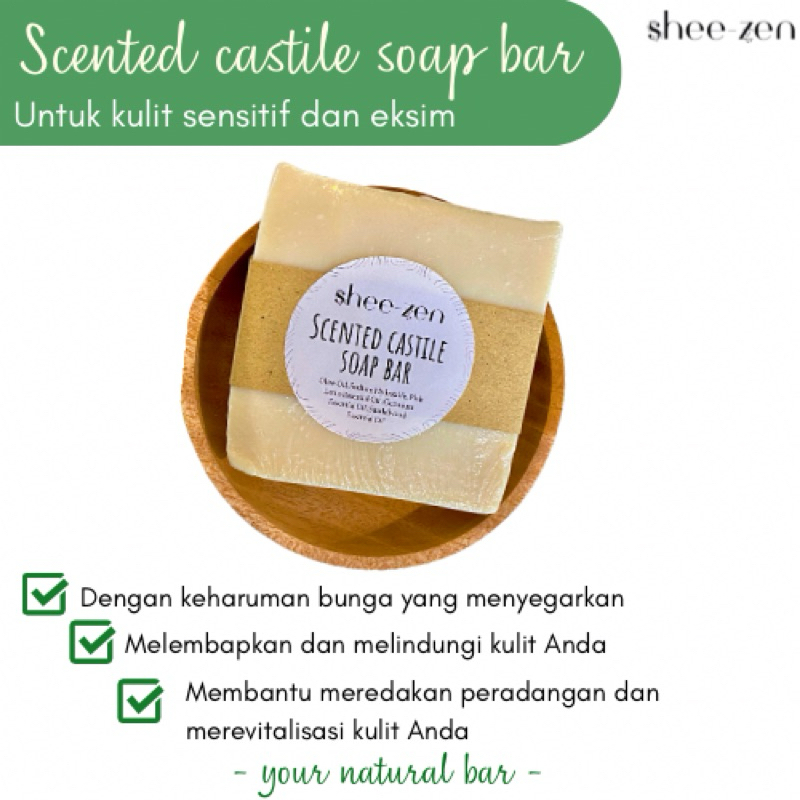 Scented Castile Soap Bar