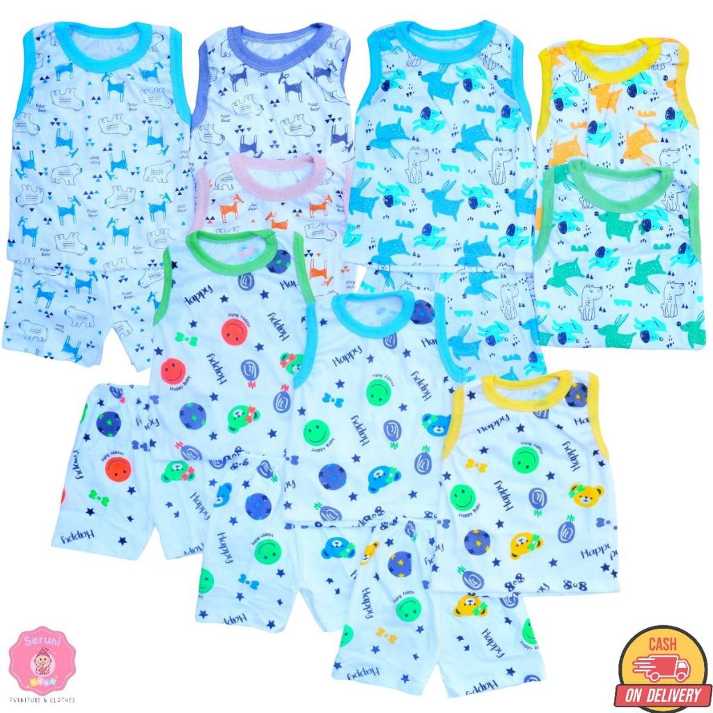100RB DAPAT 7 SET BAJU BAYI KUTUNG 3-12 BULAN PAKET USAHA BAJU BAYI SNI