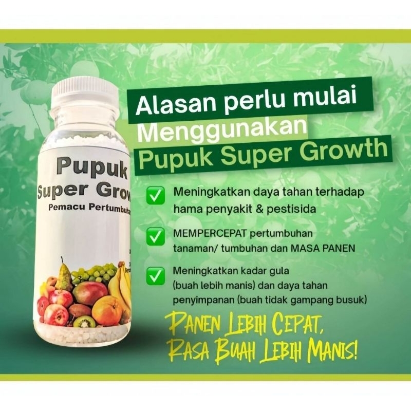 Pupuk super growth