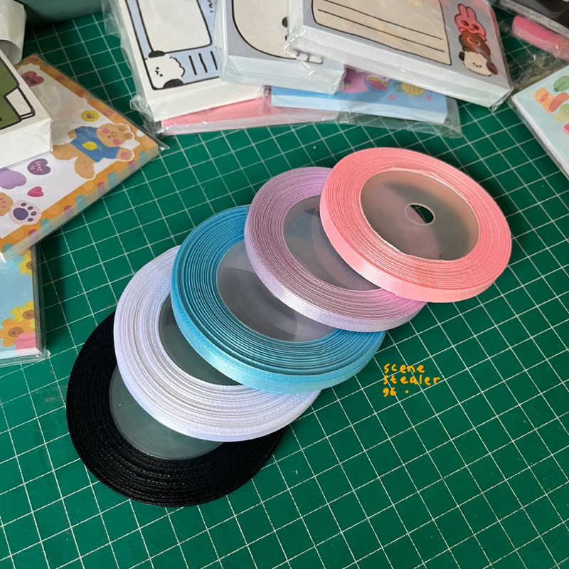 

1 ROLL SATIN RIBBON 1/4 INCH