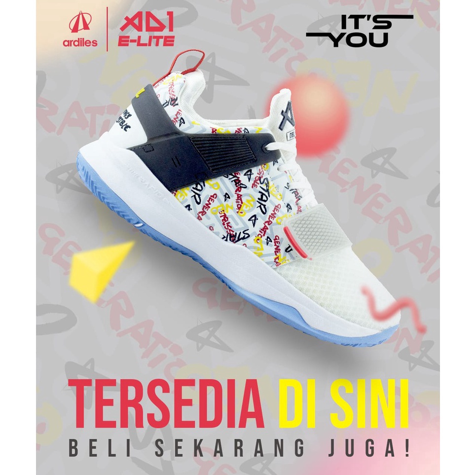 Promo ARDILES DBL AD1 AD 1 ELITE SEPATU BASKET ORIGINAL