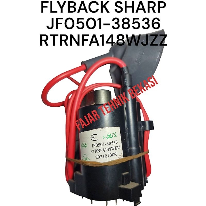 FLYBACK SHARP JF0501-38536 - RTRNFA148WJZZ - FA148WJ