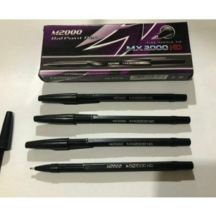 

Laris 12 pcs PULPEN M2 WARNA HITAM