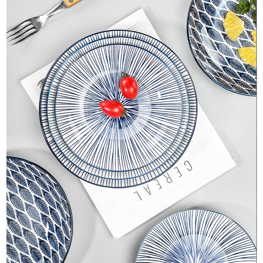 Kode KFC975 Piring Keramik Jepang Style Modern 2cm