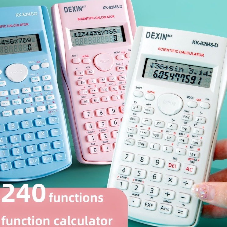 

Dijual Murah Kalkulator Scientific DEXIN 82 Ms Colour