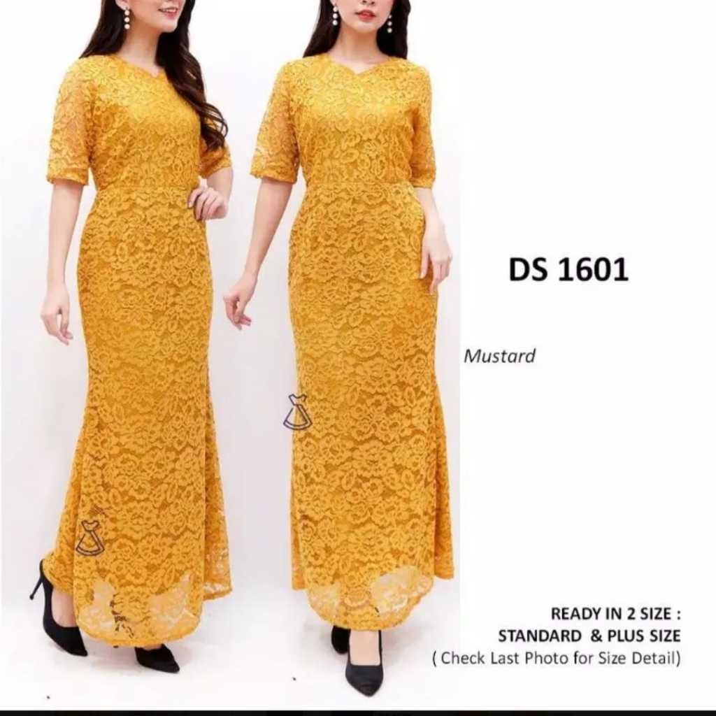 Long dress kondangan dress natal dress brokat pesta terbaru dress wanita nusantara dress imlek