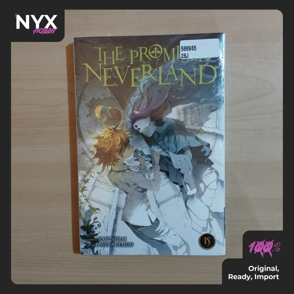 The Promised Neverland (Yakusoku no Neverland) Manga Komik English Import Volume 15