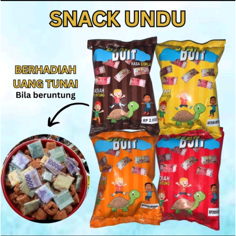 

CIKI UNDU VIRAL BERHADIAH UANG KEMASAN COKLAT