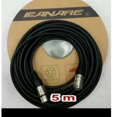kabel mic canare XLR 5 meter kabel canare original