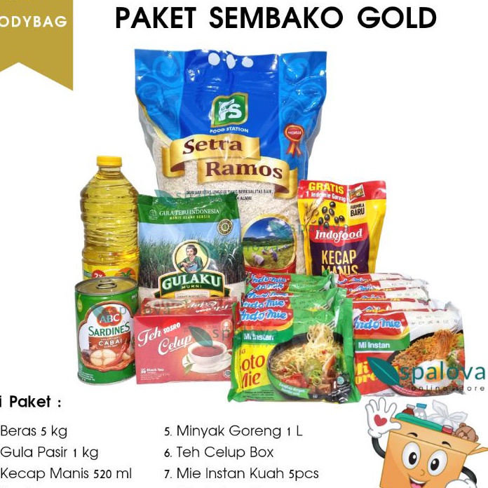 

TIPE RRZ975 PAKET SEMBAKO GOLD