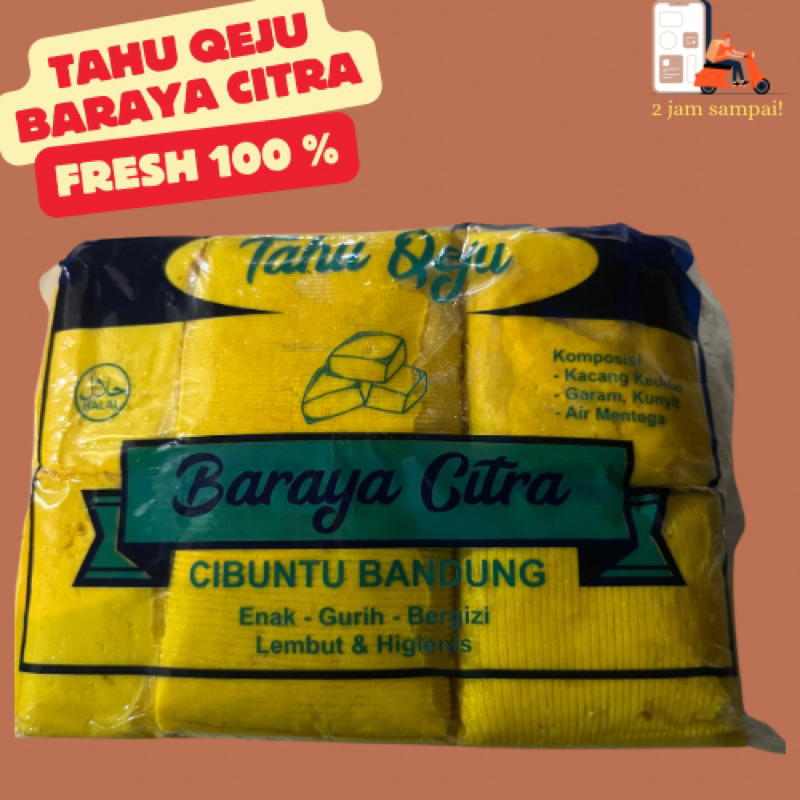 

Tahu Keju Qeju Tahu Khas Cibuntu Besar Khas Bandung Tahu Baraya Citra Tahu Kuning Cibuntu KIRIM INSTAN BANDUNG