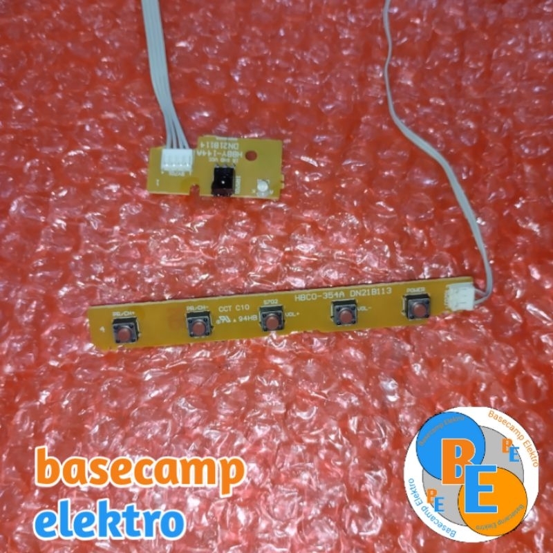 Modul Pcb Sensor Tombol TV LED POLYTRON PLD32TV1855B Sensor TV LED POLYTRON PLD32TV1855B Tombol TV L