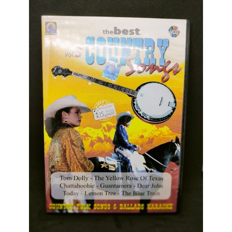 VCD THE BEST COUNTRY SONGS