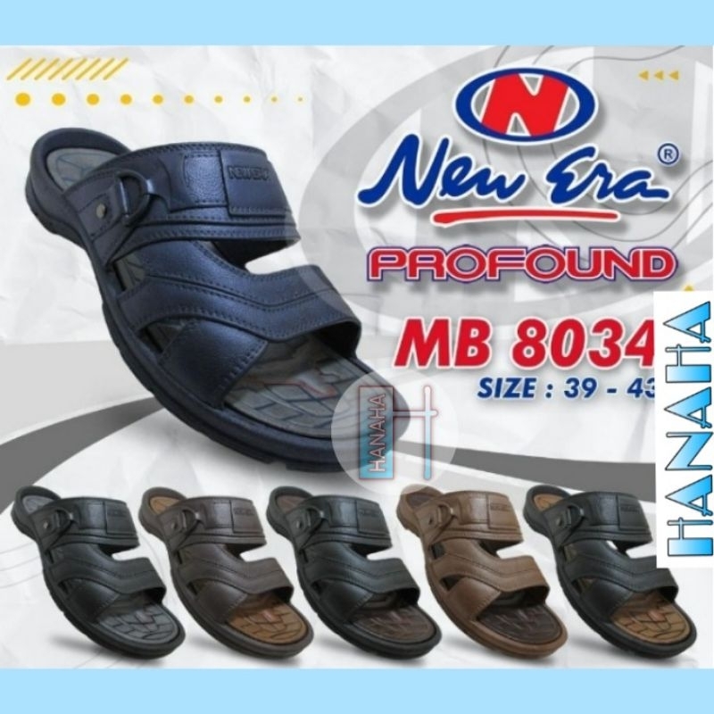 ( New Era ) Sandal pria dewasa New Era