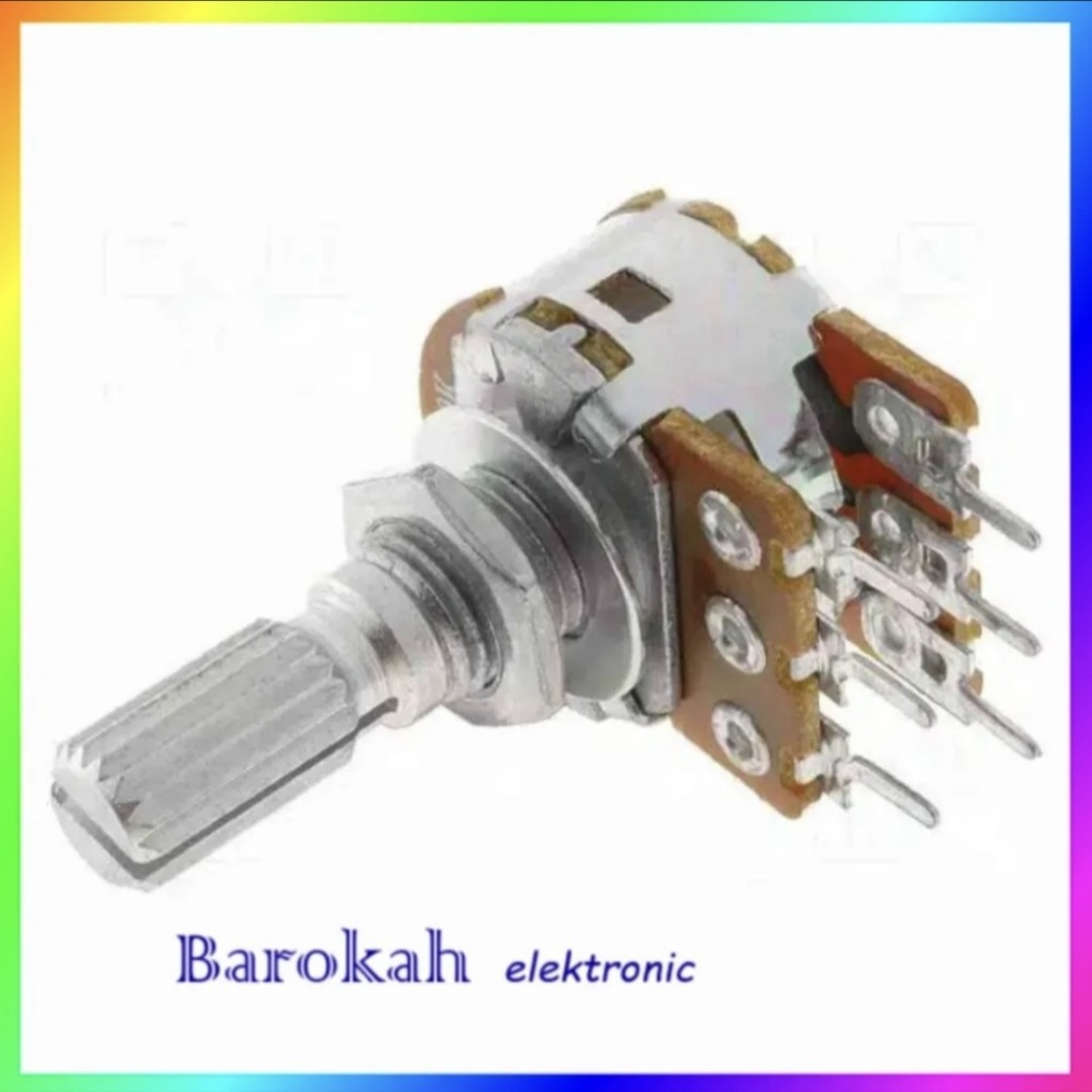 Potensio Stereo 50K 100K Control Volume Audio Amplifier