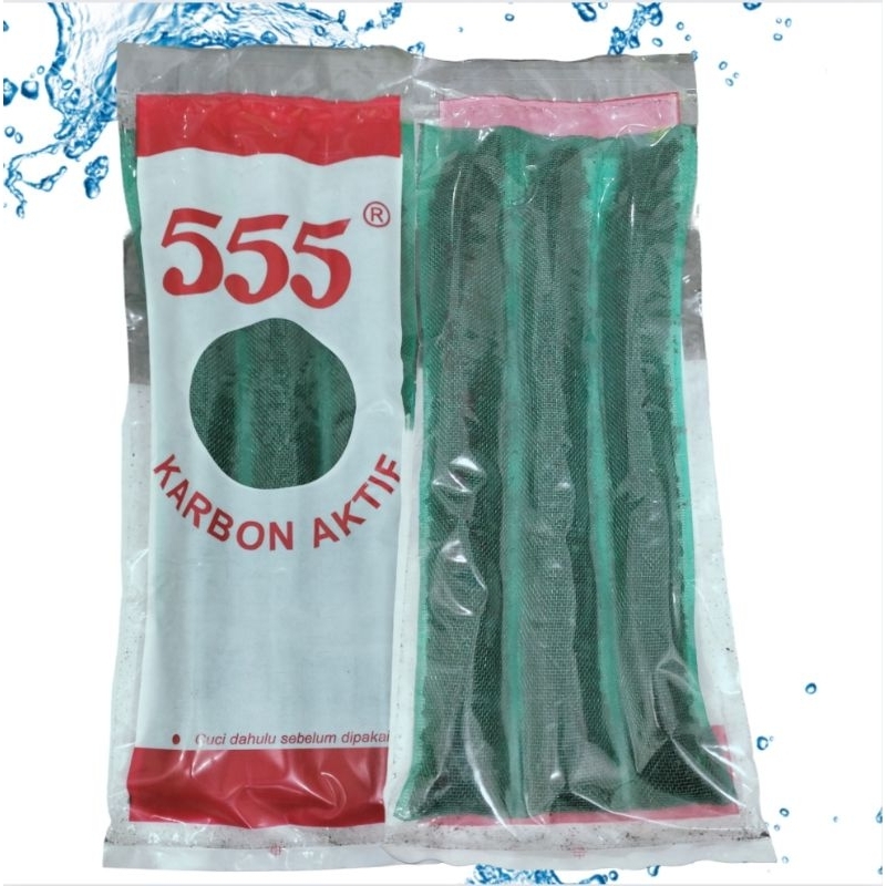 Media Filter Karbon Aktif Panjang Pendek Merk 555