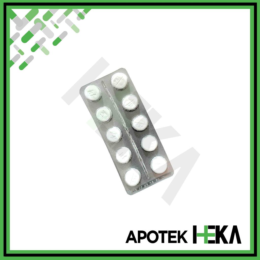 Paracetamol 500 mg Kimia Farma Strip 10 Tablet