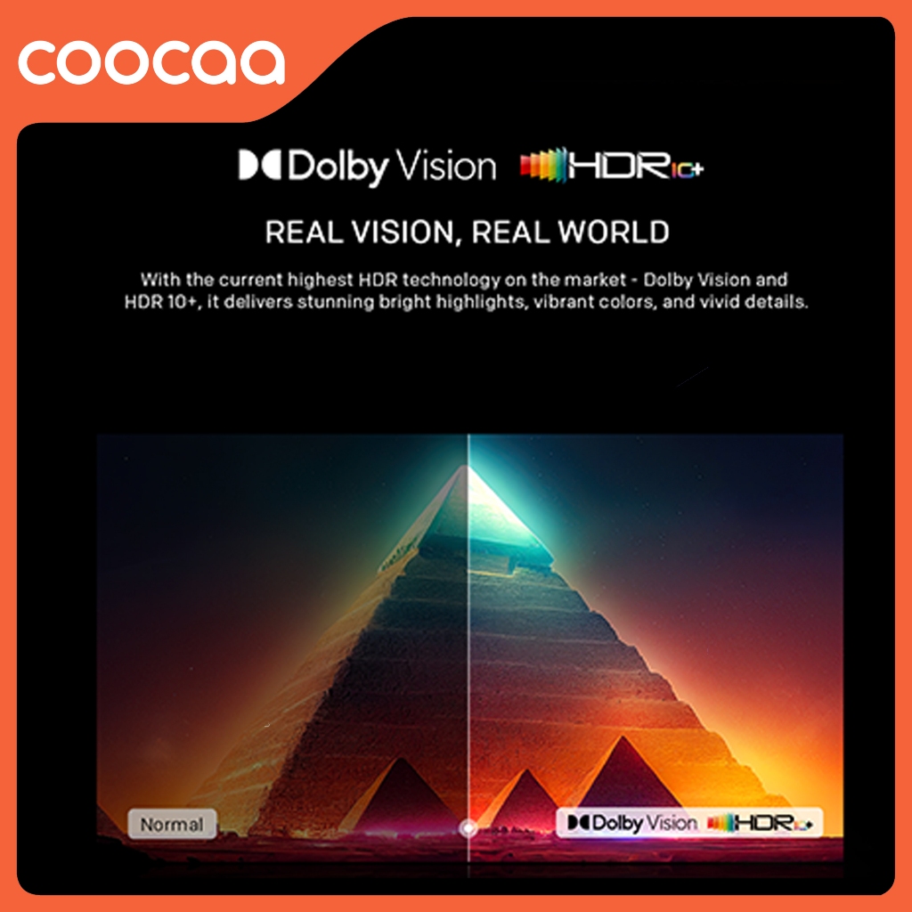 [NEW] [Google TV] COOCAA TV 100 inch - Smart TV - Digital TV - Netflix &amp; Youtube - Google Assistant - Dolby Audio - WIFI (Coocaa 100CUE8600)