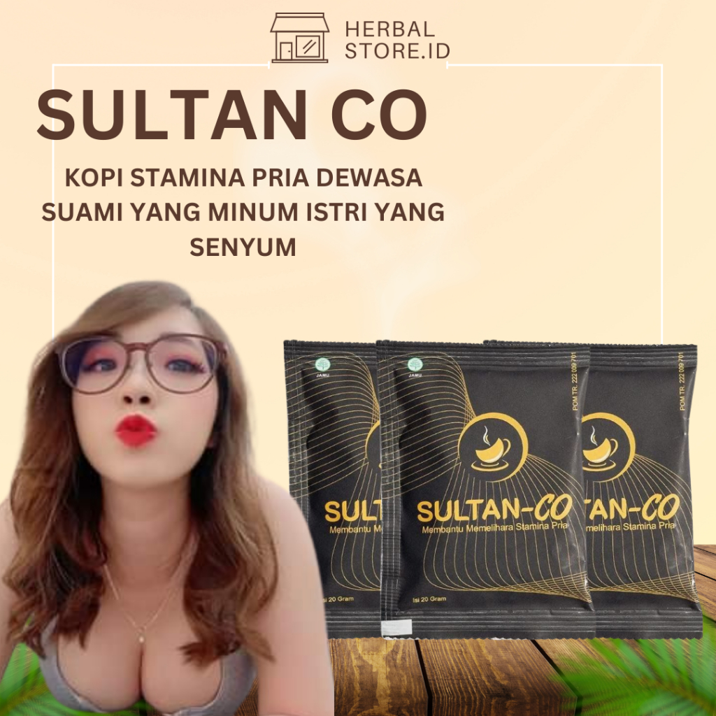 KOPI STAMINA PRIA DEWASA HALAL BPOM SULTAN CO KOPI CLENG