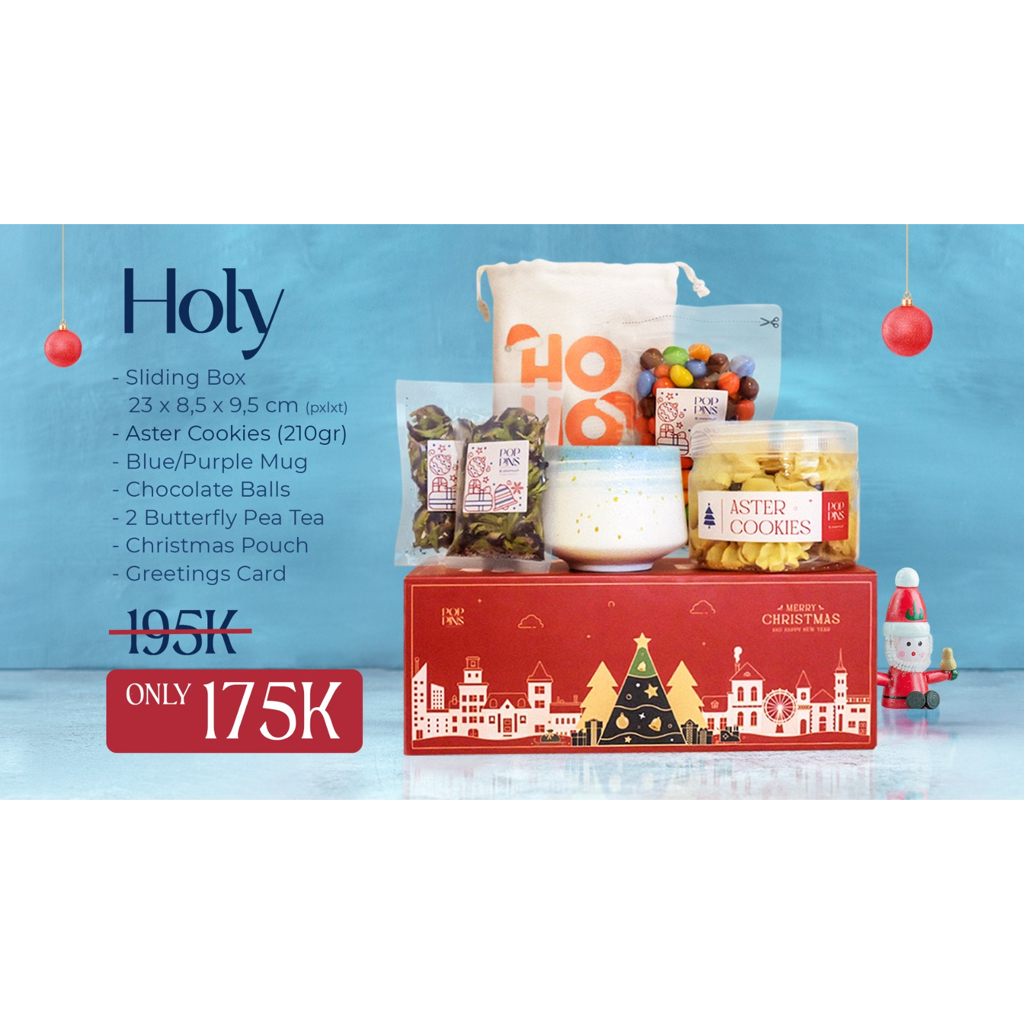 

Hadiah Hampers Natal/ Christmas TERMURAH 2023 [Paket Holy]