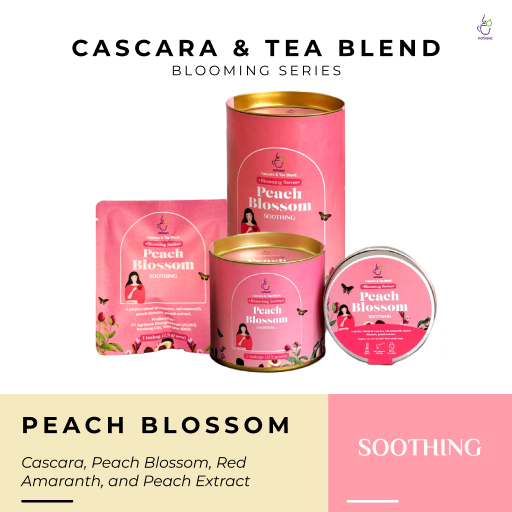 

Netisane Peach Blossom (Cascara, Red Amarant, Peach Blossom, Peach Extract) | Netisane Cascara Blend Blooming Series | Artisan Tea / Teh Herbal