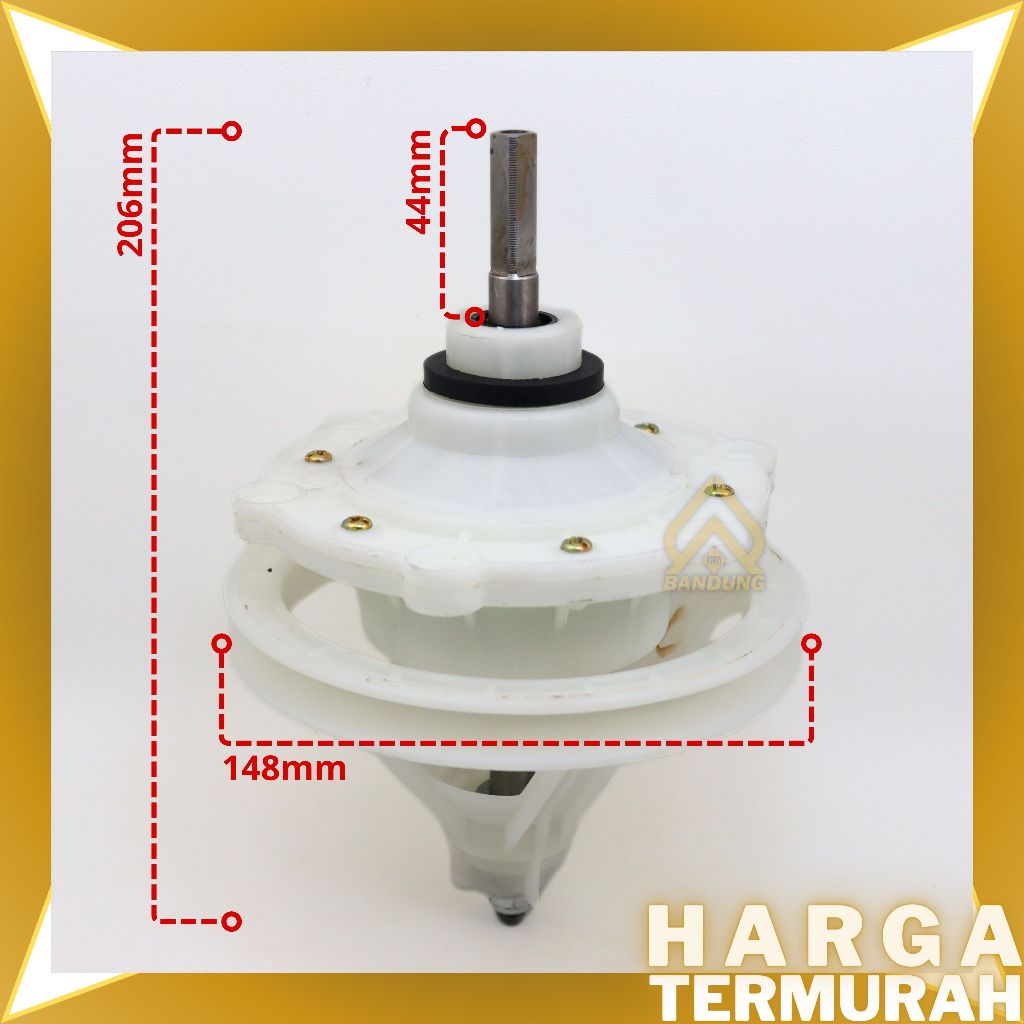GEAR BOX MESIN CUCI DENPOO | GEARBOX MESIN CUCI 2 TABUNG DENPOO | GIRBOX DENPOO | GEARBOX DENPOO