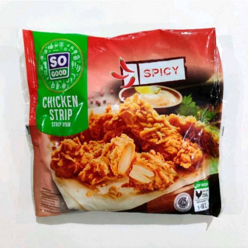 

SO GOOD spicy chicken strip 250 gram