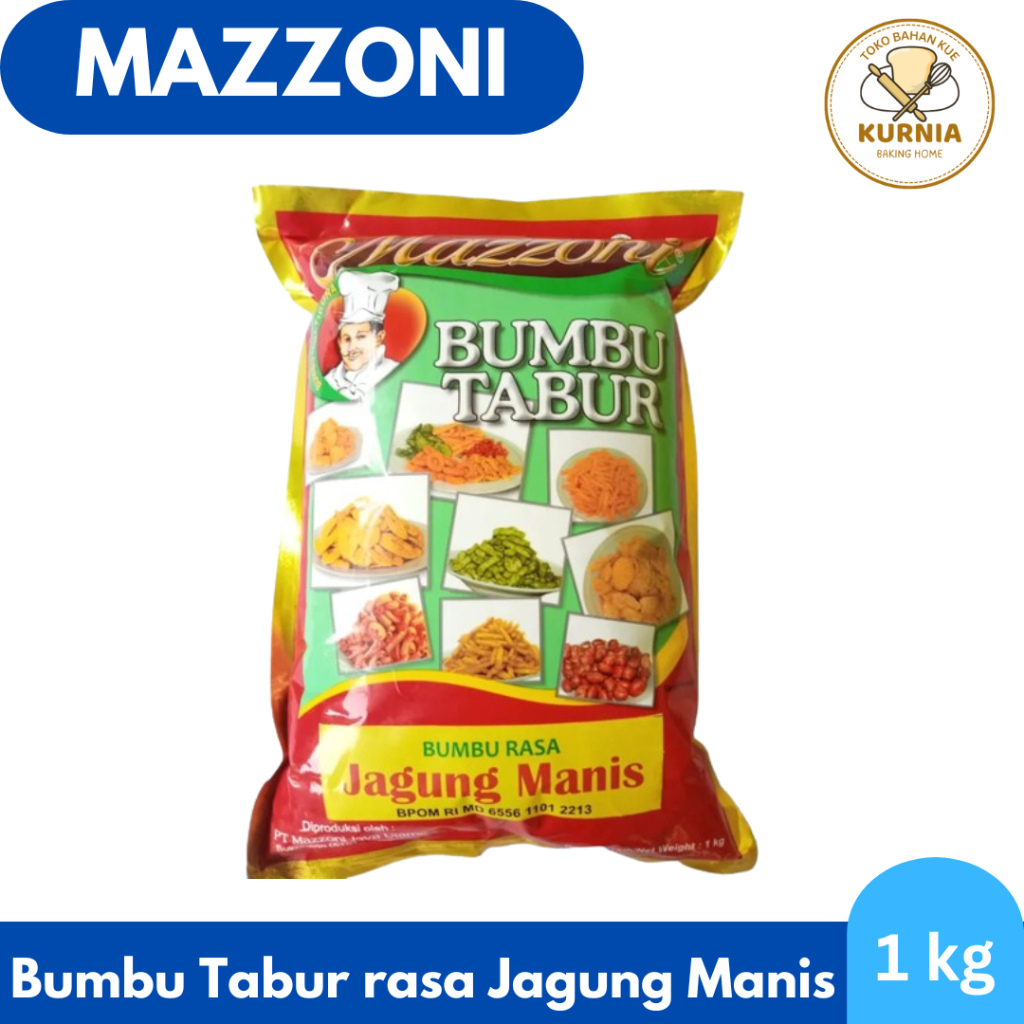 

MAZZONI BUMBU TABUR JAGUNG MANIS 1 KG