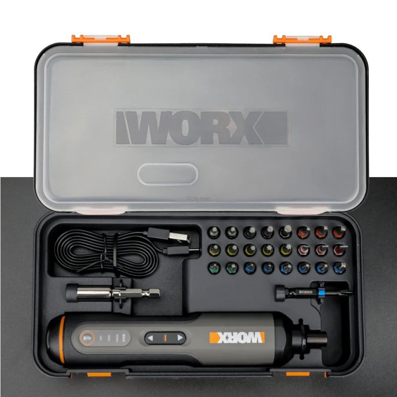 Obeng Cordless Worx 4V WX240 FULL AKSESORIS