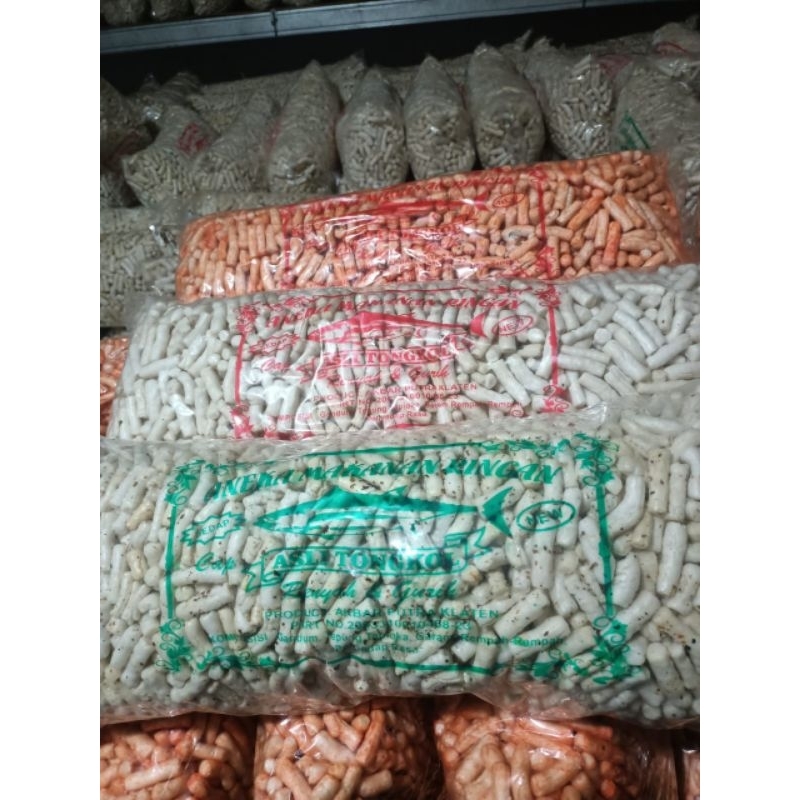 

stik tongkol/krupuk tongkol sambal ijo & balado