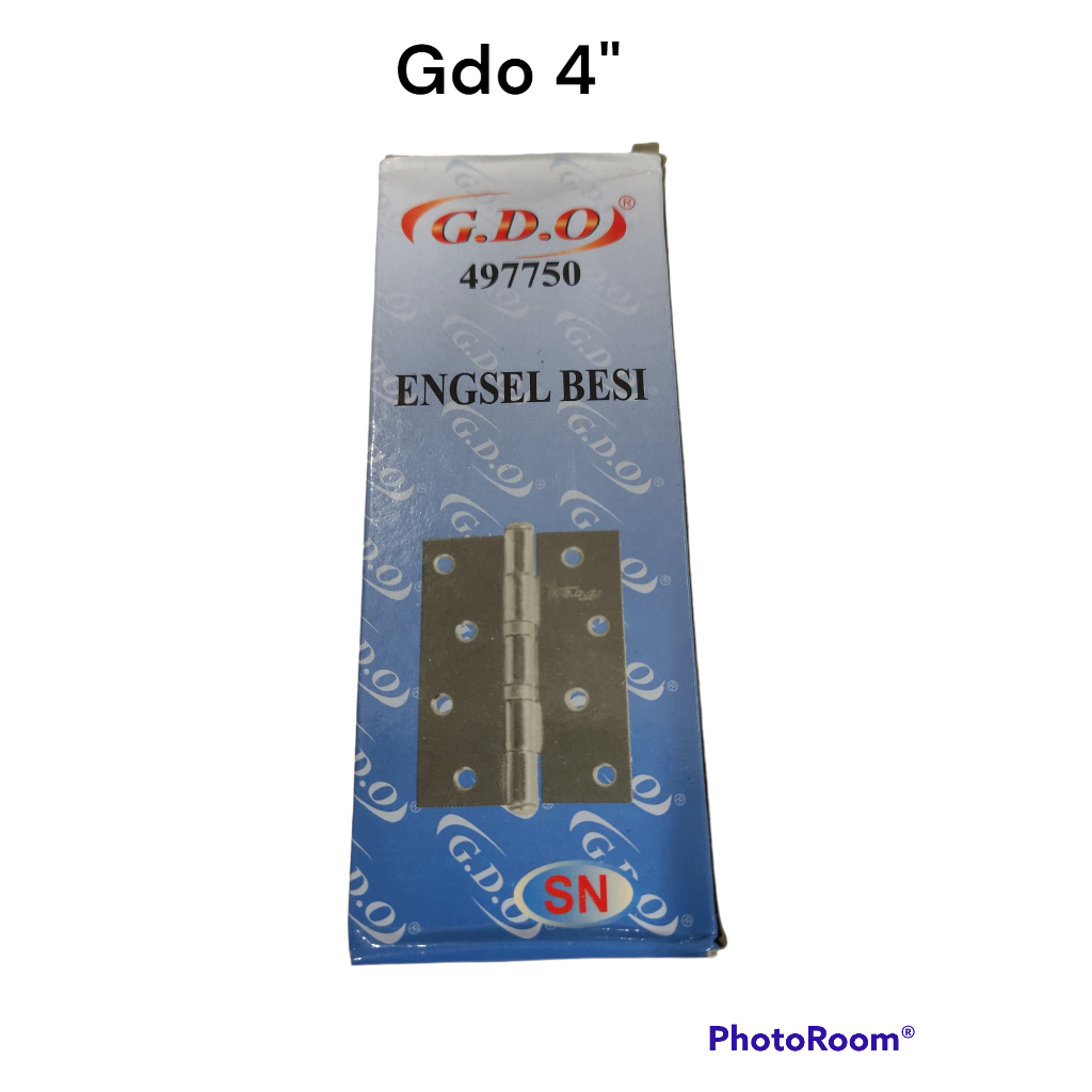 Engsel Pintu 4" Merk GDO bahan Besi