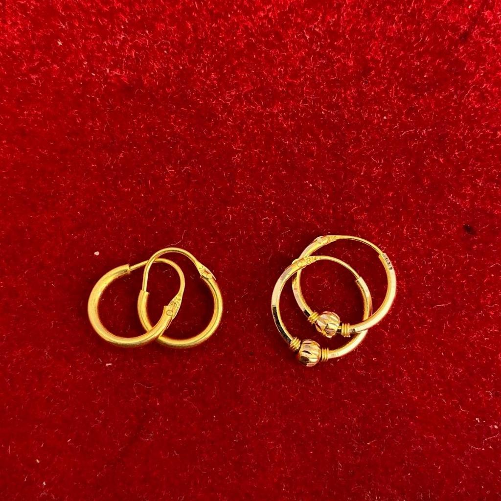 Anting Anak Bulat Kecil 8K