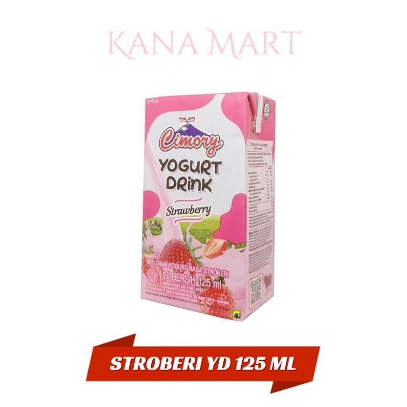 

CIMORY STROBERI YOGURT 125 ML / KARTON
