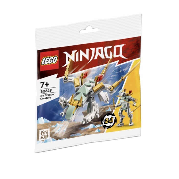 LEGO Polybag 30649 Ninjago Ice Dragon Creature Polybag Ninja Go