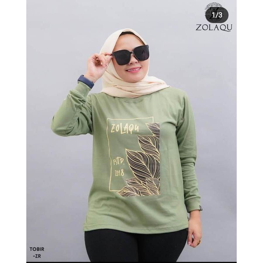 kaos zolaqu original 08 baju atasan zolaku  premium terbaru 2023 jolaku lengan panjang combat combet